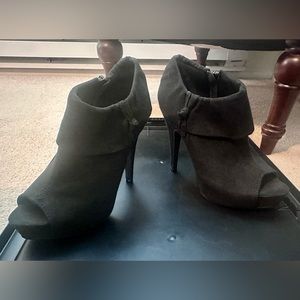 Women’s Stiletto Bootie Heels Peep Toe